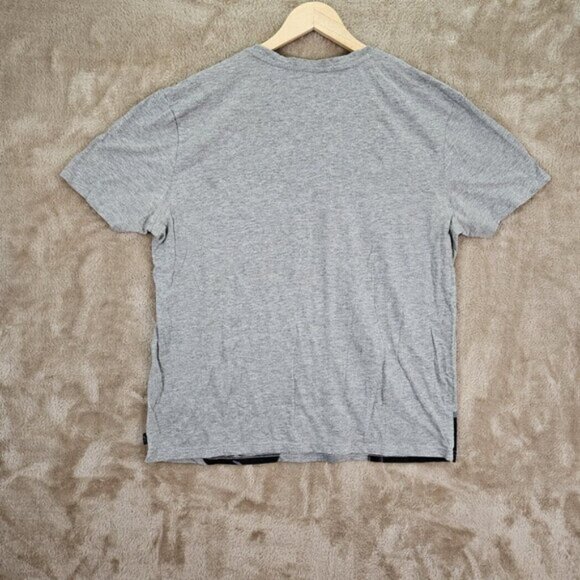 DC Comics Joker Dark Knight Batman Villain T-Shirt Mens Size L Gray Short Sleeve - Picture 9 of 10